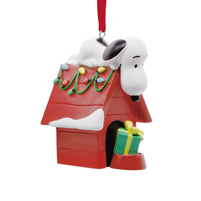 Peanuts® Snoopy on Holiday Doghouse — Hallmark Christmas Ornament