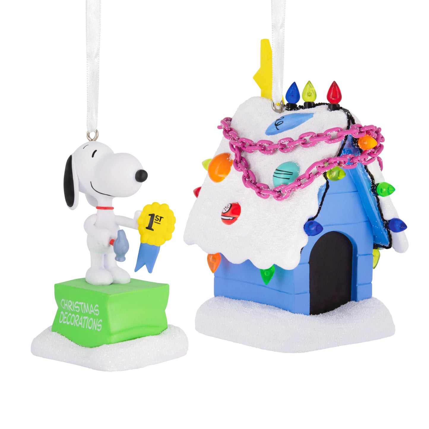 Peanuts® Snoopy and Holiday Doghouse — Hallmark Christmas Ornament
