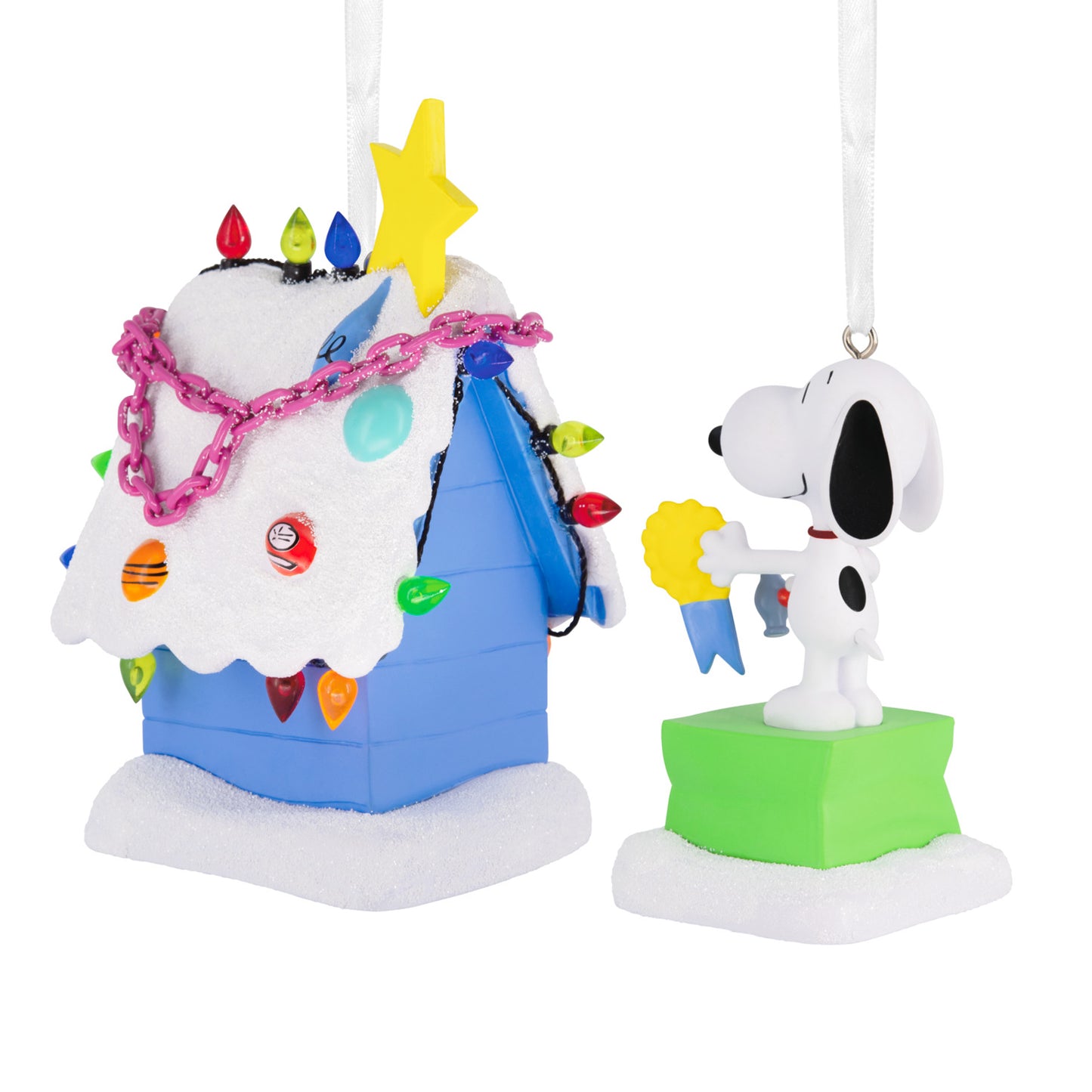 Peanuts® Snoopy and Holiday Doghouse — Hallmark Christmas Ornament
