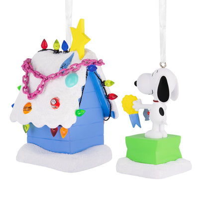 Peanuts® Snoopy and Holiday Doghouse — Hallmark Christmas Ornament
