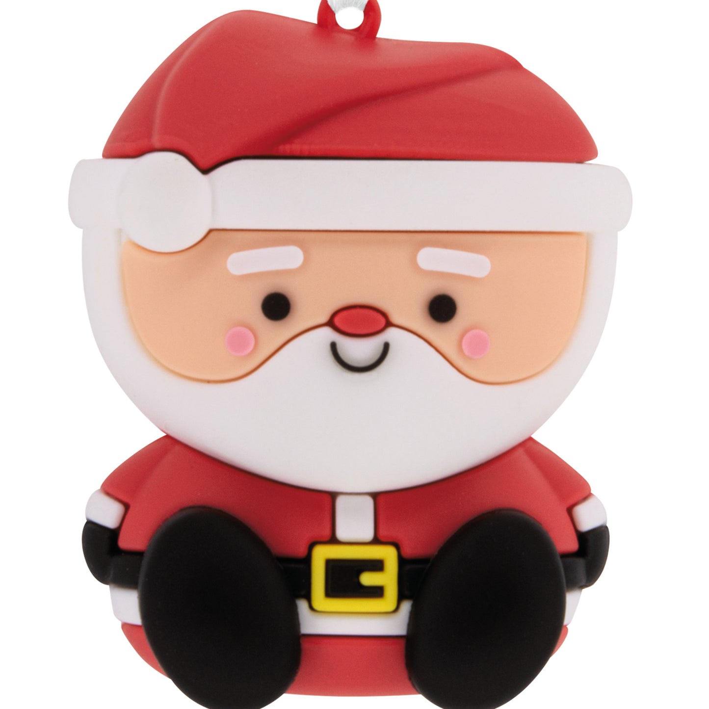 Better Together Santa and Reindeer Magnetic, Shatterproof, Set of 2 - Hallmark Christmas Ornament with a cute Santa design and bright colours.