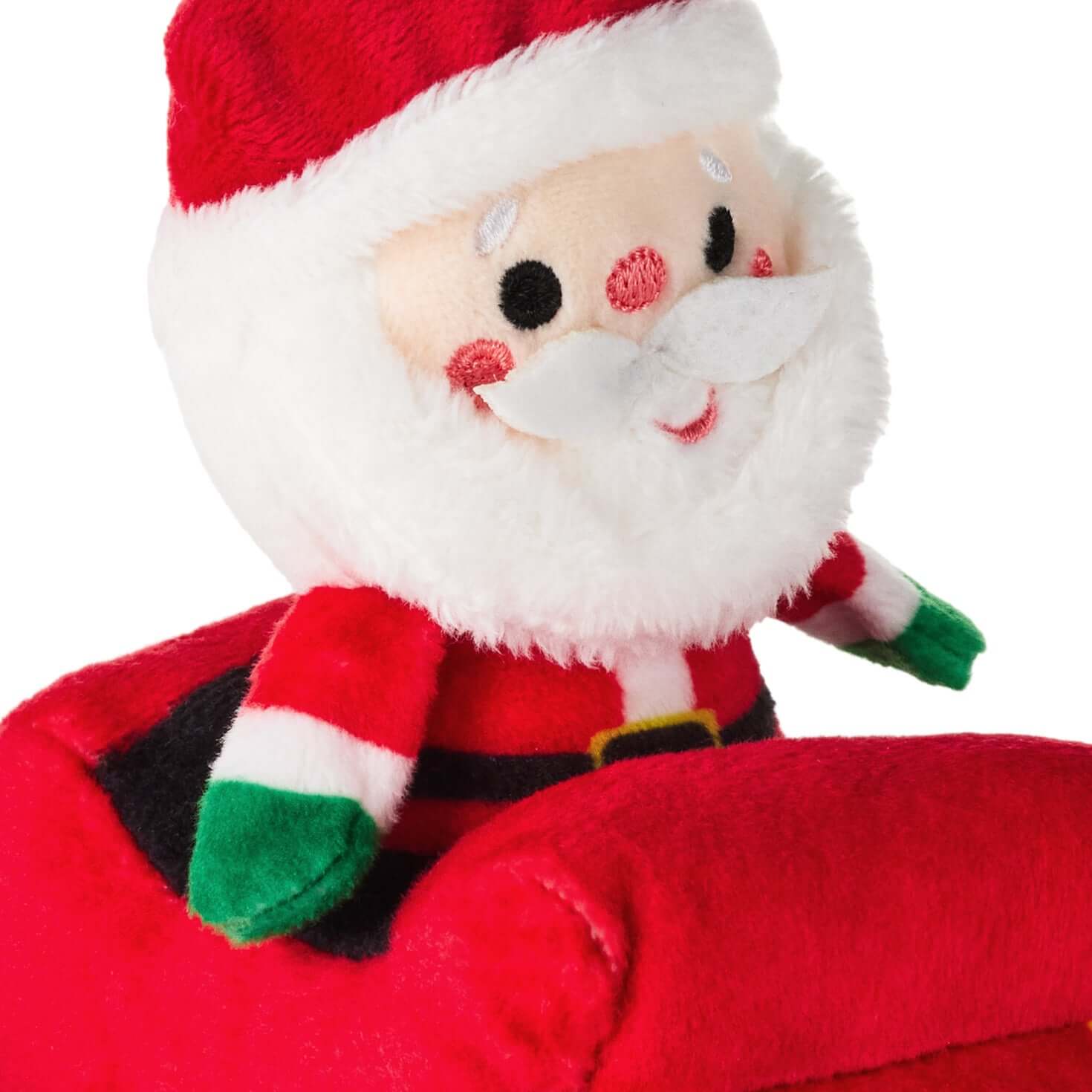 Santa Claus Zip-Along Plush Toy | Hallmark Australia