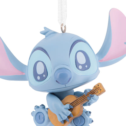 Disney Stitch With Guitar - Hallmark Christmas Ornament