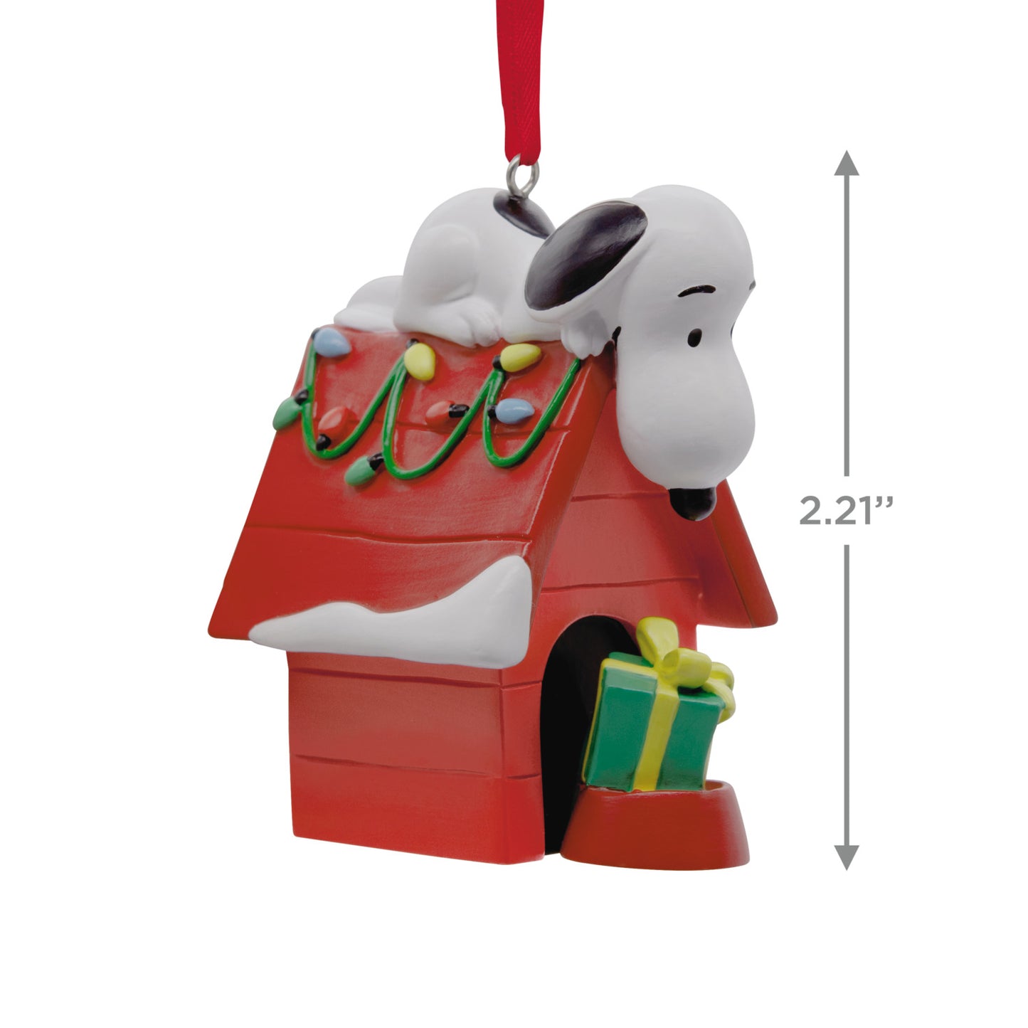 Peanuts® Snoopy on Holiday Doghouse — Hallmark Christmas Ornament