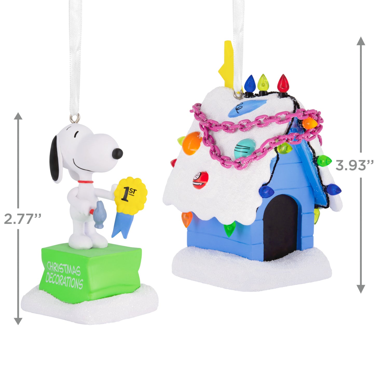 Peanuts® Snoopy and Holiday Doghouse — Hallmark Christmas Ornament