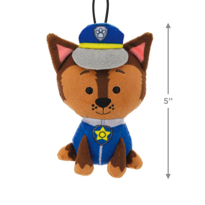 Paw Patrol Chase, Plush Fabric - Hallmark Christmas Ornament