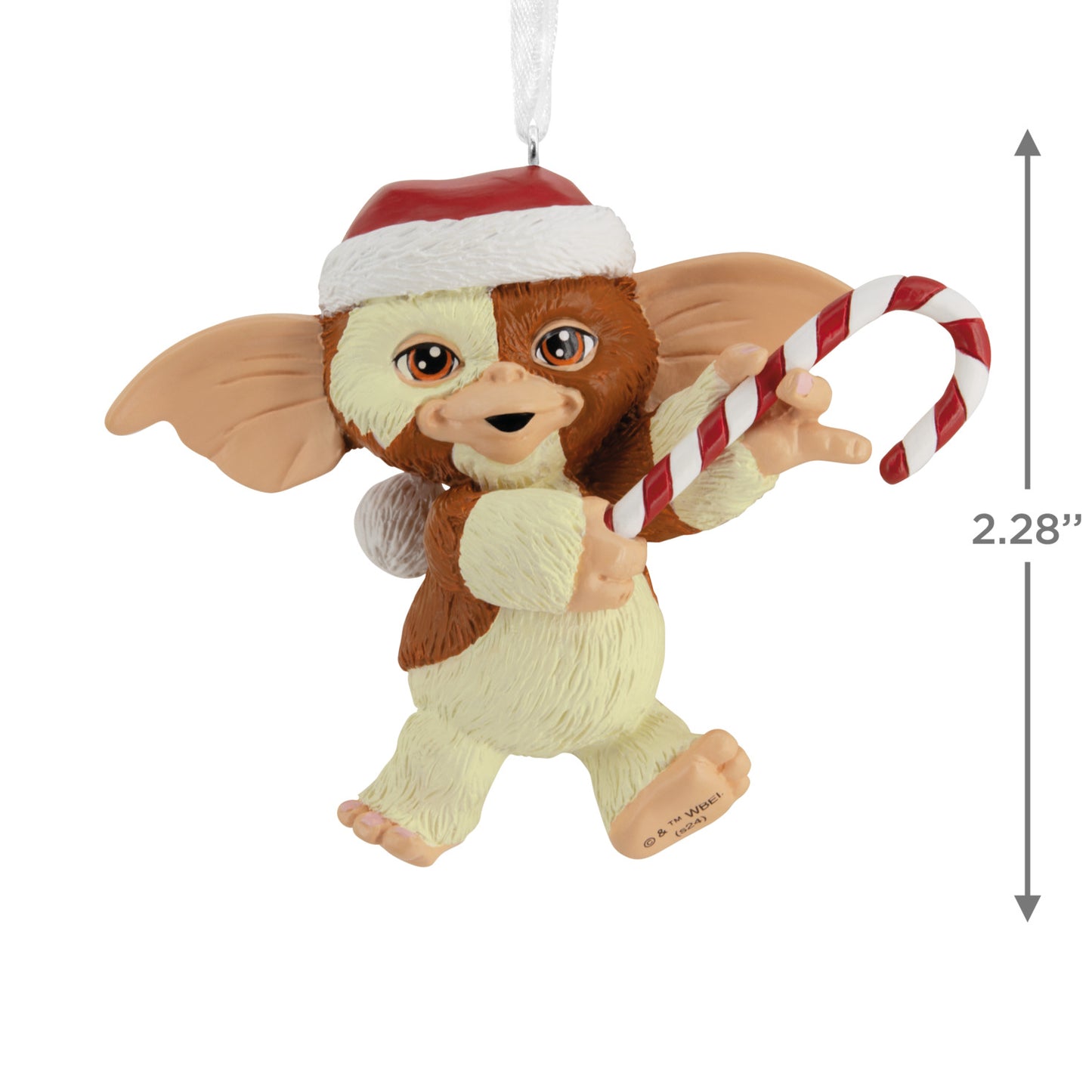 Hallmark Christmas Ornament - Gremlins Gizmo in Santa Hat