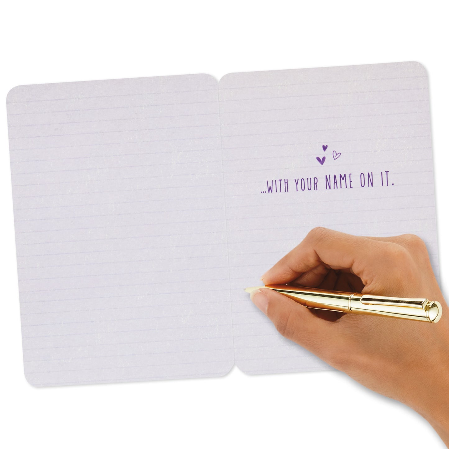 Hallmark Just Because Cards Assortment with Card Organizer Box (Pack of 10)—Congratulations, Sympathy, Thinking of You, Friendship