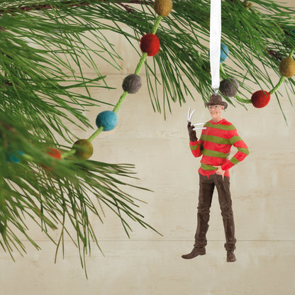 A Nightmare on Elm Street Freddy Krueger - Hallmark Christmas Ornament