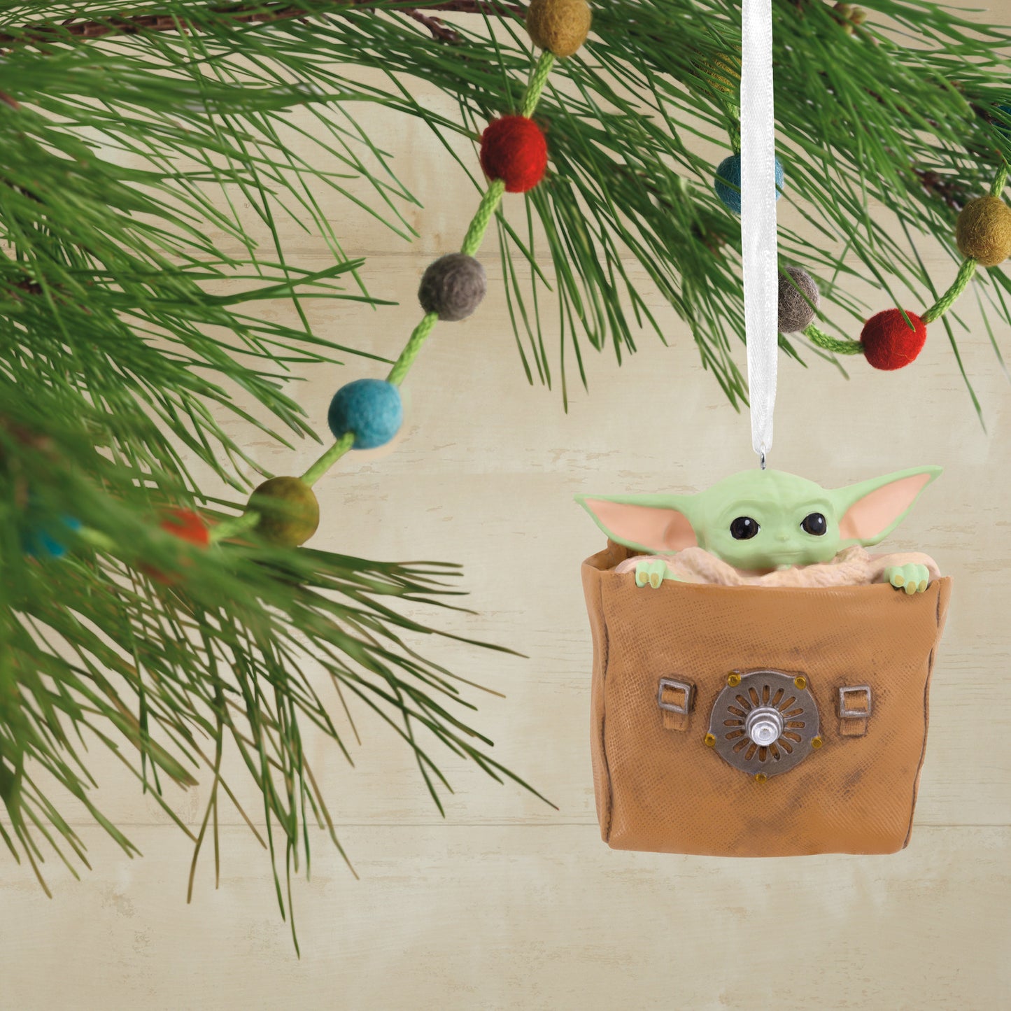 Star Wars™: The Mandalorian™ Grogu™ in Bag - Hallmark Christmas Ornament