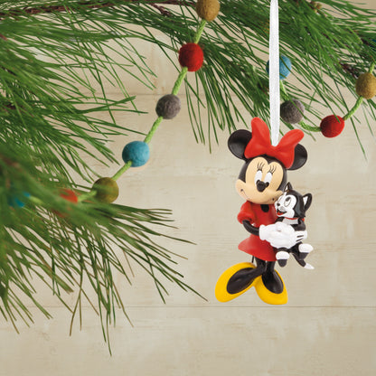 Hallmark Christmas Ornament - Disney Minnie Mouse Holding Kitten