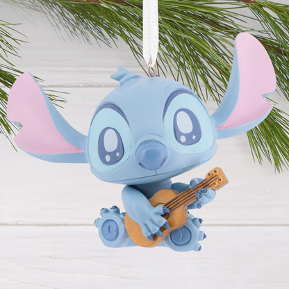 Disney Stitch With Guitar - Hallmark Christmas Ornament