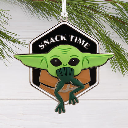 Hallmark Christmas Ornament - Star Wars™: The Mandalorian™ Grogu™ With Dimension Metal