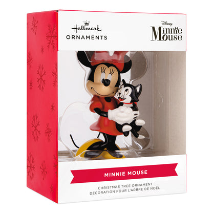 Hallmark Christmas Ornament - Disney Minnie Mouse Holding Kitten
