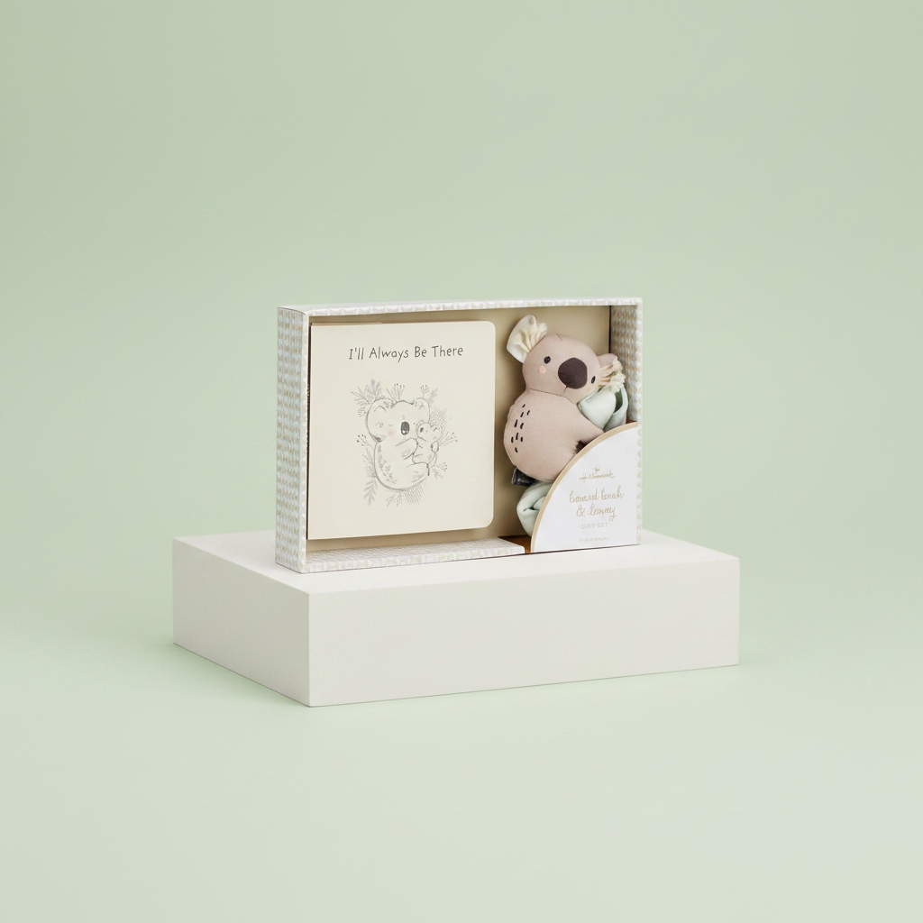Koala Book and Comforter Set