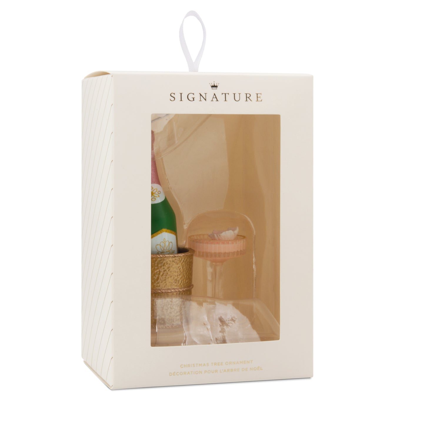 Signature Champagne - Hallmark Christmas Ornament