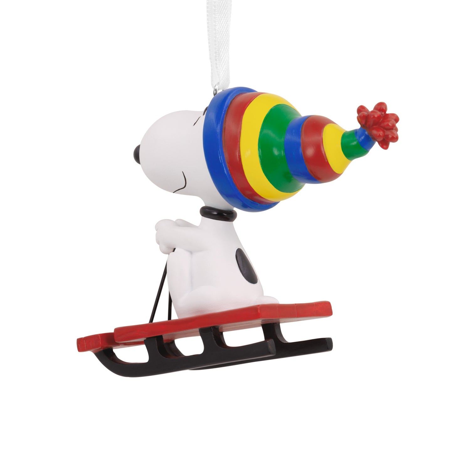 Peanuts® Snoopy Sledding — Hallmark Christmas Ornament