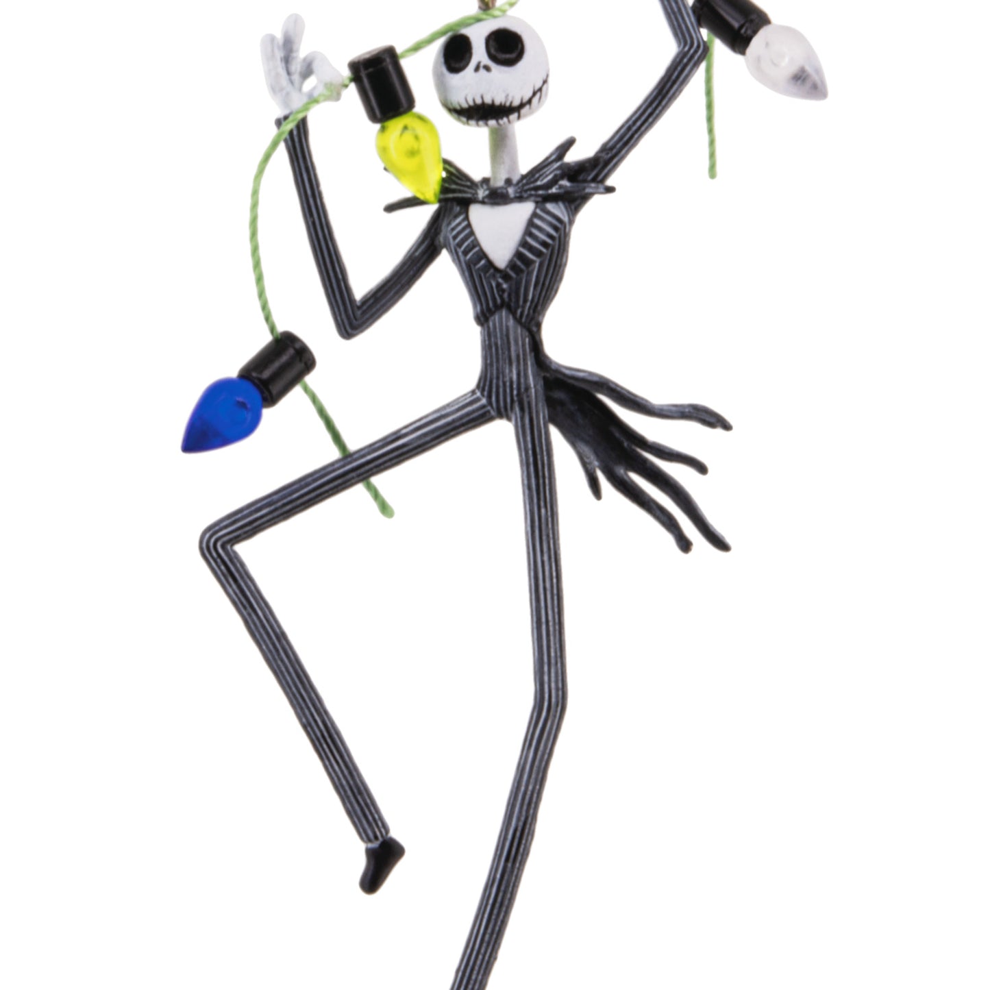 Disney Tim Burton's The Nightmare Before Christmas Jack Skellington With Lights - Hallmark Christmas Ornament