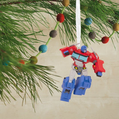 Hasbro Transformers Optimus Prime - Hallmark Christmas Ornament