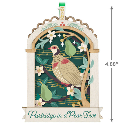 Twelve Days of Christmas Papercraft — Hallmark Keepsake Christmas Ornament
