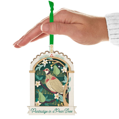 Twelve Days of Christmas Papercraft — Hallmark Keepsake Christmas Ornament