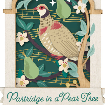 Twelve Days of Christmas Papercraft — Hallmark Keepsake Christmas Ornament