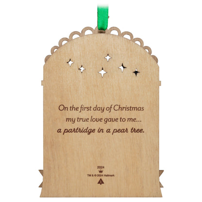 Twelve Days of Christmas Papercraft — Hallmark Keepsake Christmas Ornament