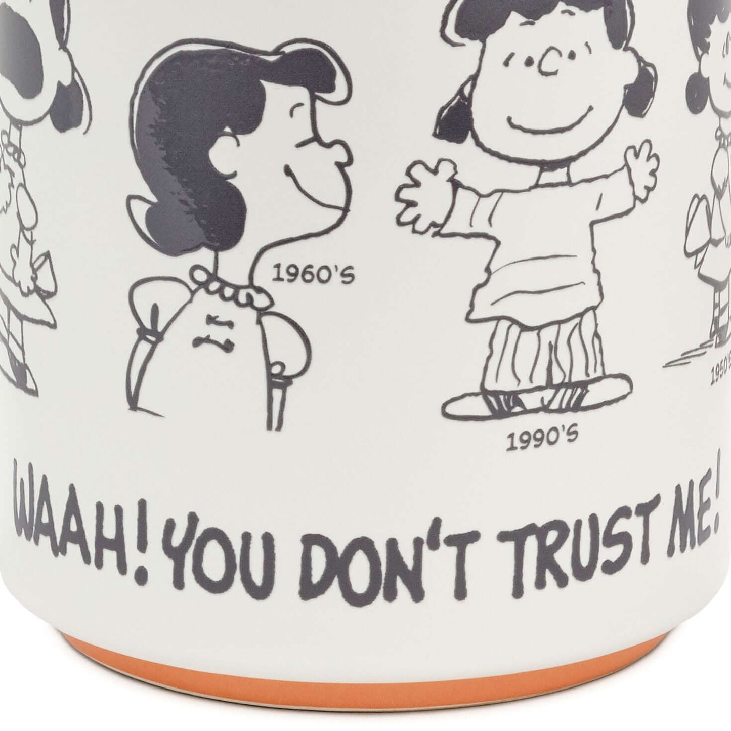 Peanuts® 75th Anniversary Lucy Through the Decades Mug, 17.5 oz.