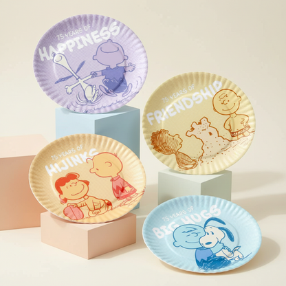 Peanuts® 75th Anniversary Appetizer Plate Set