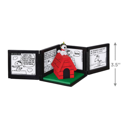 Peanuts® 75th Anniversary, Snoopy as The Flying Ace Musical Ornament — 2025 Hallmark Keepsake Christmas Ornament