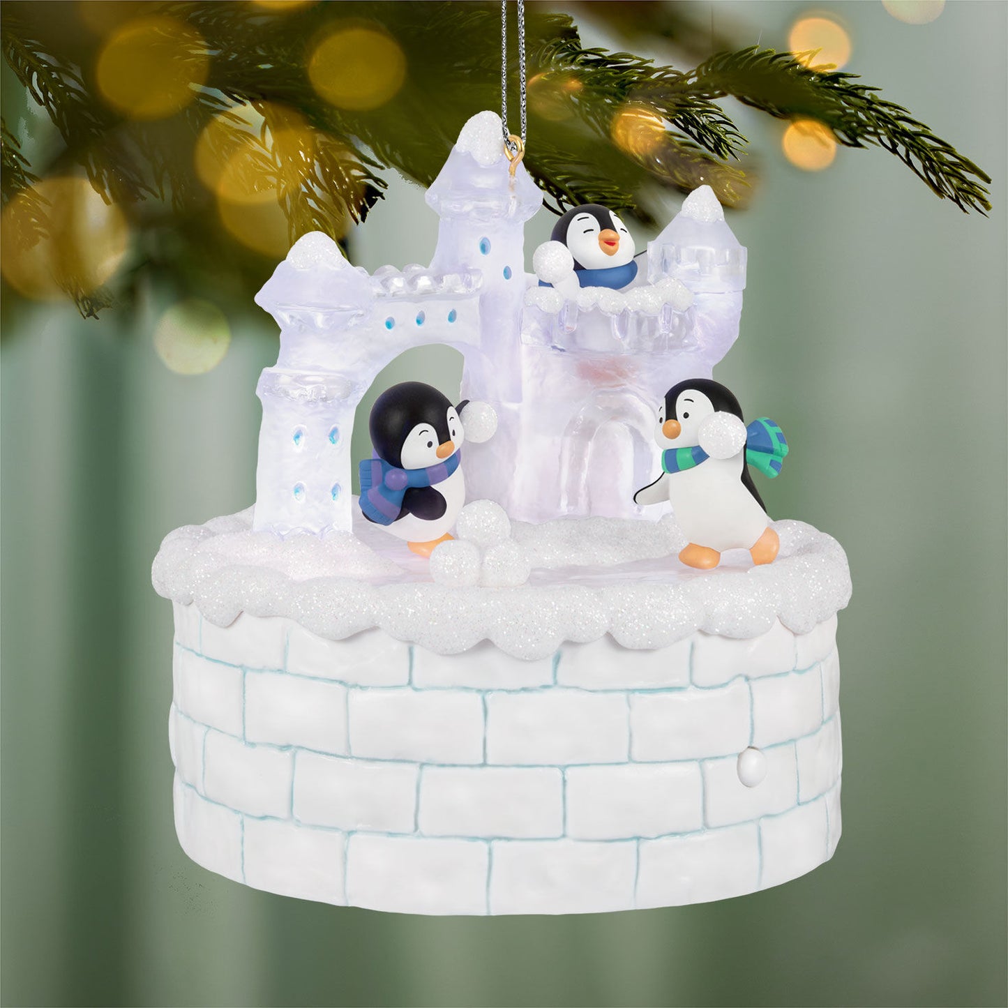Snowball Fun Musical With Light and Motion — 2026 Hallmark Keepsake Christmas Ornament