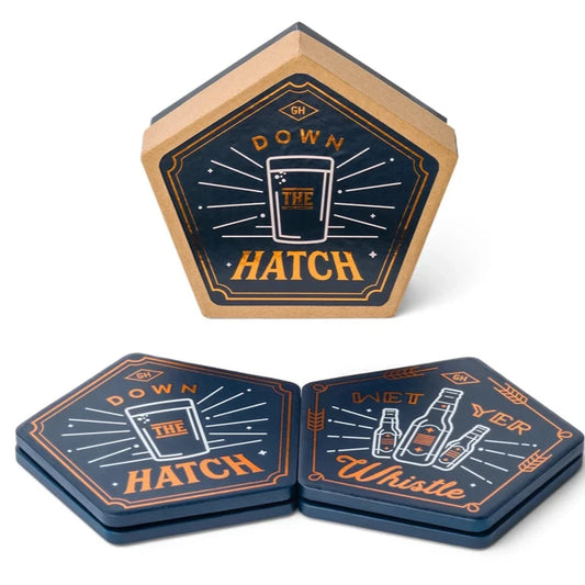 Beer Coasters, Set of 4