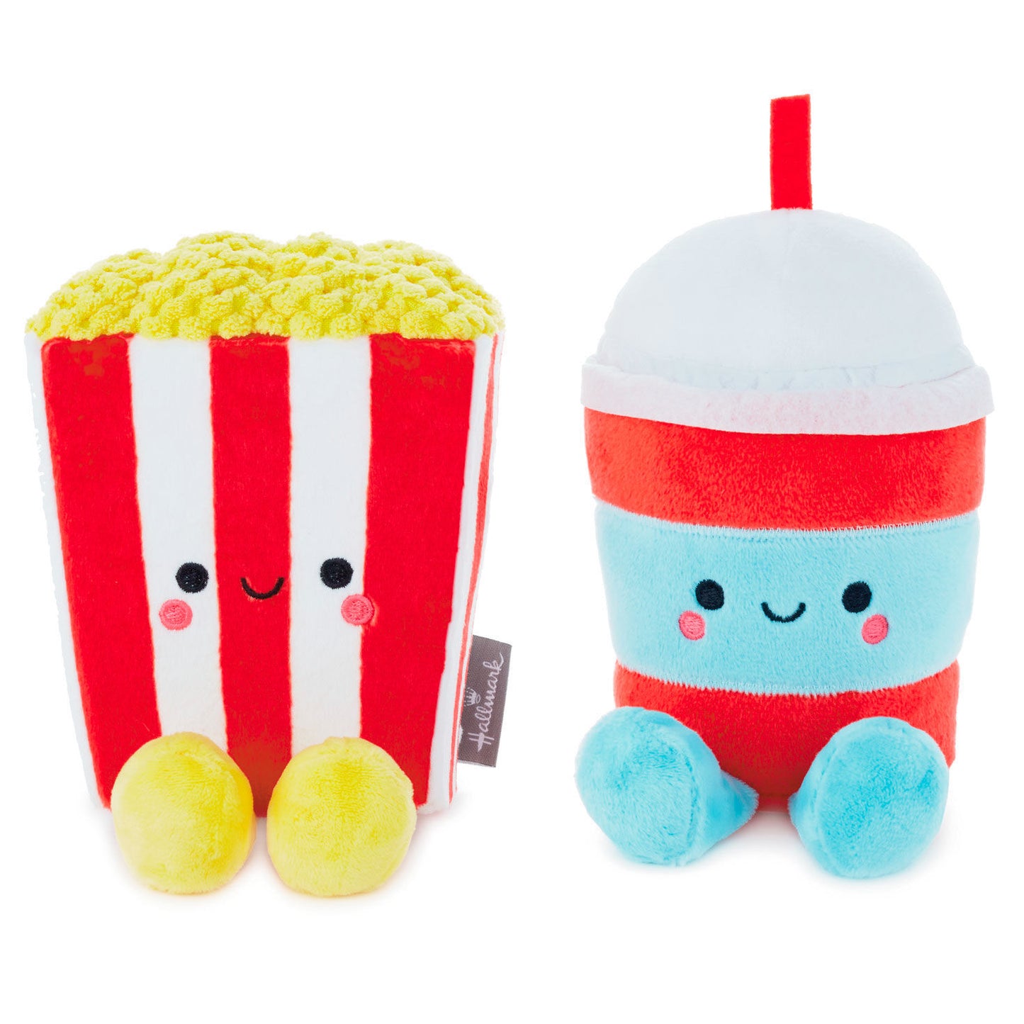 Popcorn and Slushie Magnetic Plush – Better Together