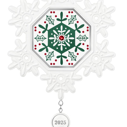 2025 Snowflake — Hallmark Keepsake Christmas Ornament