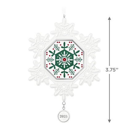 2025 Snowflake — Hallmark Keepsake Christmas Ornament