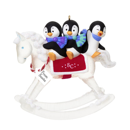 A Gift From Santa, Penguin Friends — 2025 Hallmark Keepsake Christmas Ornament