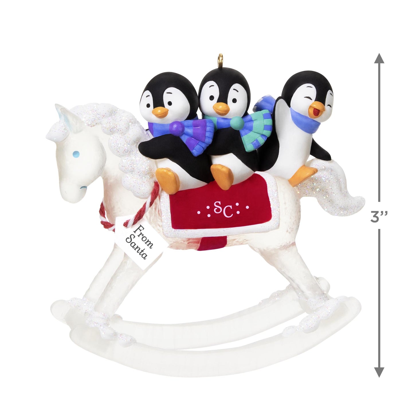A Gift From Santa, Penguin Friends — 2025 Hallmark Keepsake Christmas Ornament
