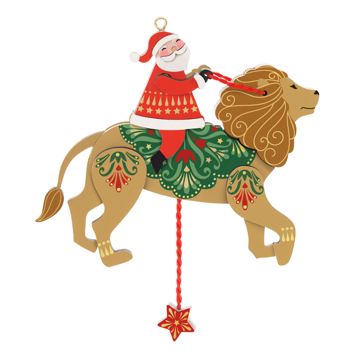 Pull-String Lion — 2025 Hallmark Keepsake Christmas Ornament – Hallmark ...