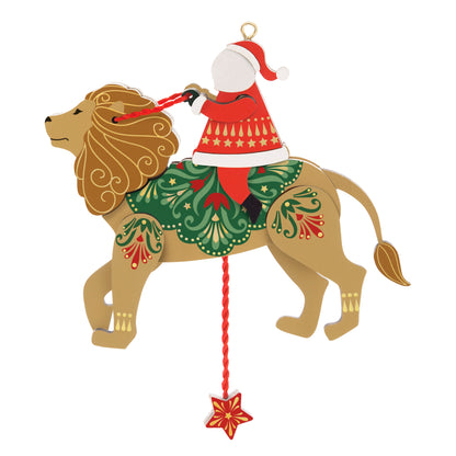 Pull-String Lion — 2025 Hallmark Keepsake Christmas Ornament