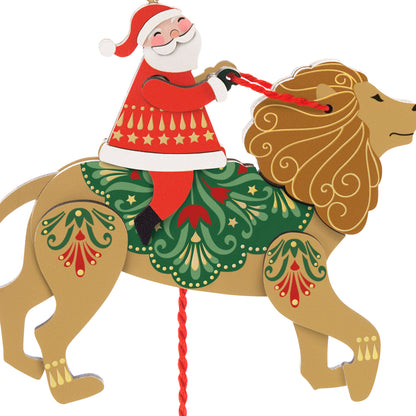 Pull-String Lion — 2025 Hallmark Keepsake Christmas Ornament