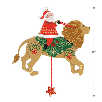 Pull-String Lion — 2025 Hallmark Keepsake Christmas Ornament