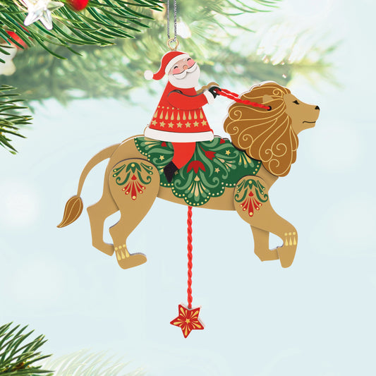 Pull-String Lion — 2025 Hallmark Keepsake Christmas Ornament
