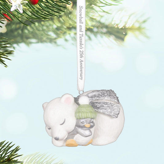 2025 Snowball and Tuxedo 25th Anniversary — 2025 Hallmark Keepsake Christmas Ornament