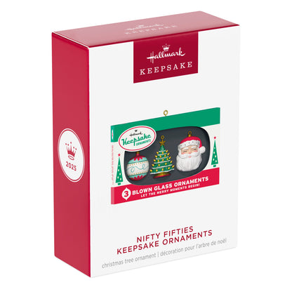 Nifty Fifties Keepsake Ornaments — 2025 Hallmark Keepsake Christmas Ornament