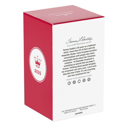 Sweet Snow Boy — 2025 Hallmark Keepsake Christmas Ornament