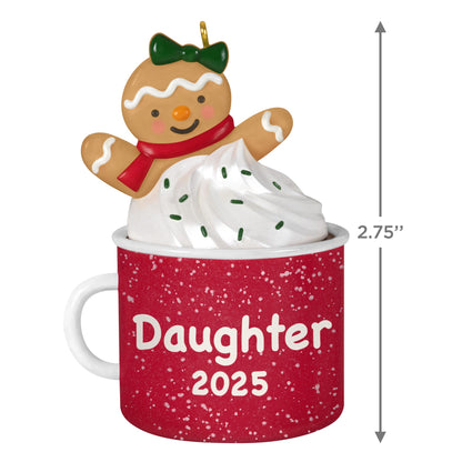 Daughter — 2025 Hallmark Keepsake Christmas Ornament