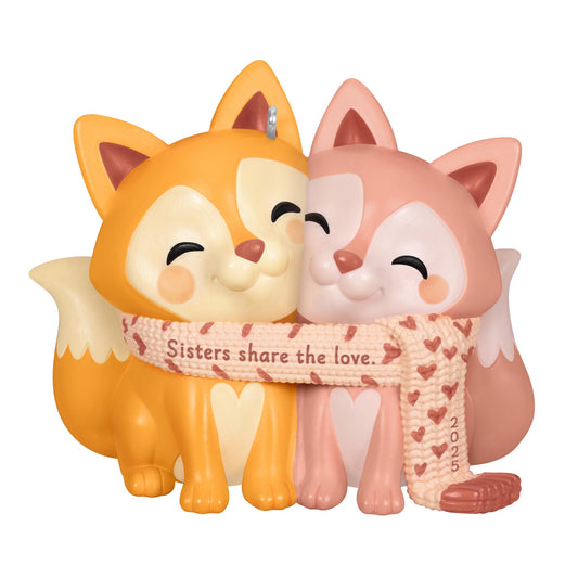Sisters Share The Love — 2025 Hallmark Keepsake Christmas Ornament