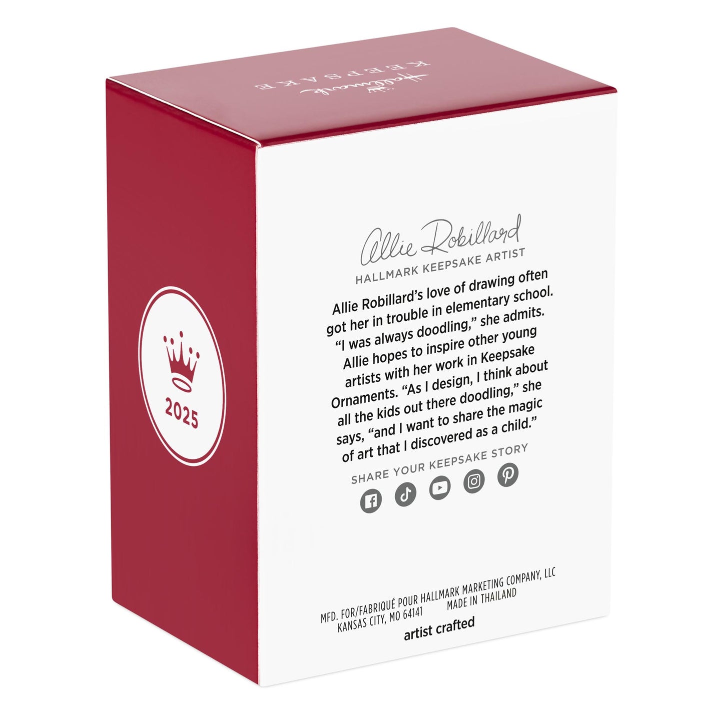 Sisters Share The Love — 2025 Hallmark Keepsake Christmas Ornament