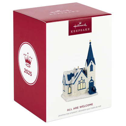 All Are Welcome, Church — 2025 Hallmark Keepsake Christmas Ornament