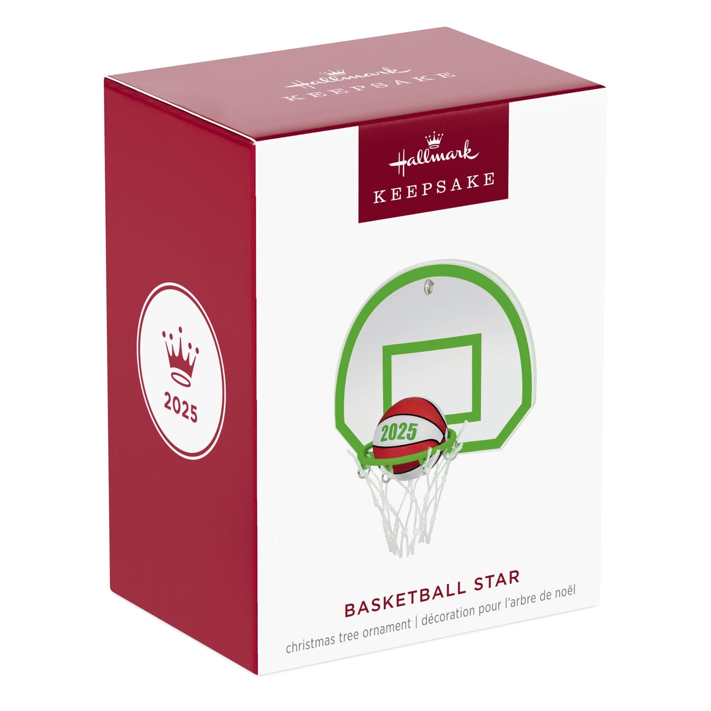 Basketball Star — 2025 Hallmark Keepsake Christmas Ornament